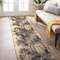 World Rug Gallery Contemporary Abstract Design Non Shedding Soft Area Rug 2' x 7' Yellow 401YELLOW2x7 - alternate 1